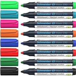 Schneider schrijfwaren whiteboard-marker schneider 96082000 maxx 290 kleurenassortiment