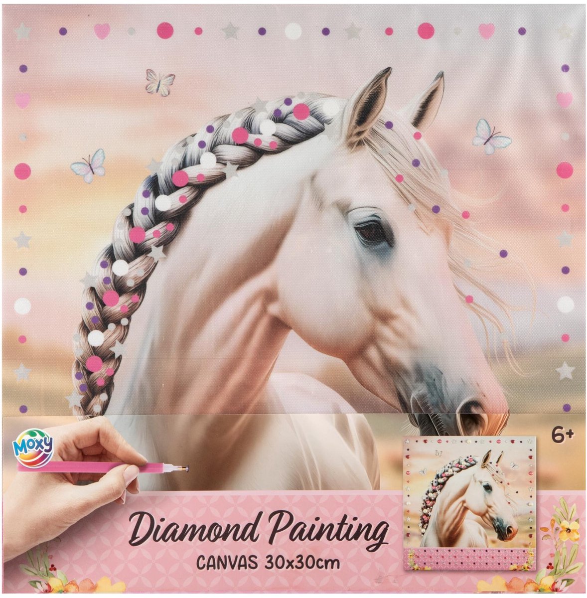 Moxy diamant maleri med heste