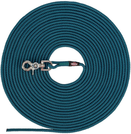 Trixie Dog Leash håndklæde rundt uden håndsløjfe benzinblå
