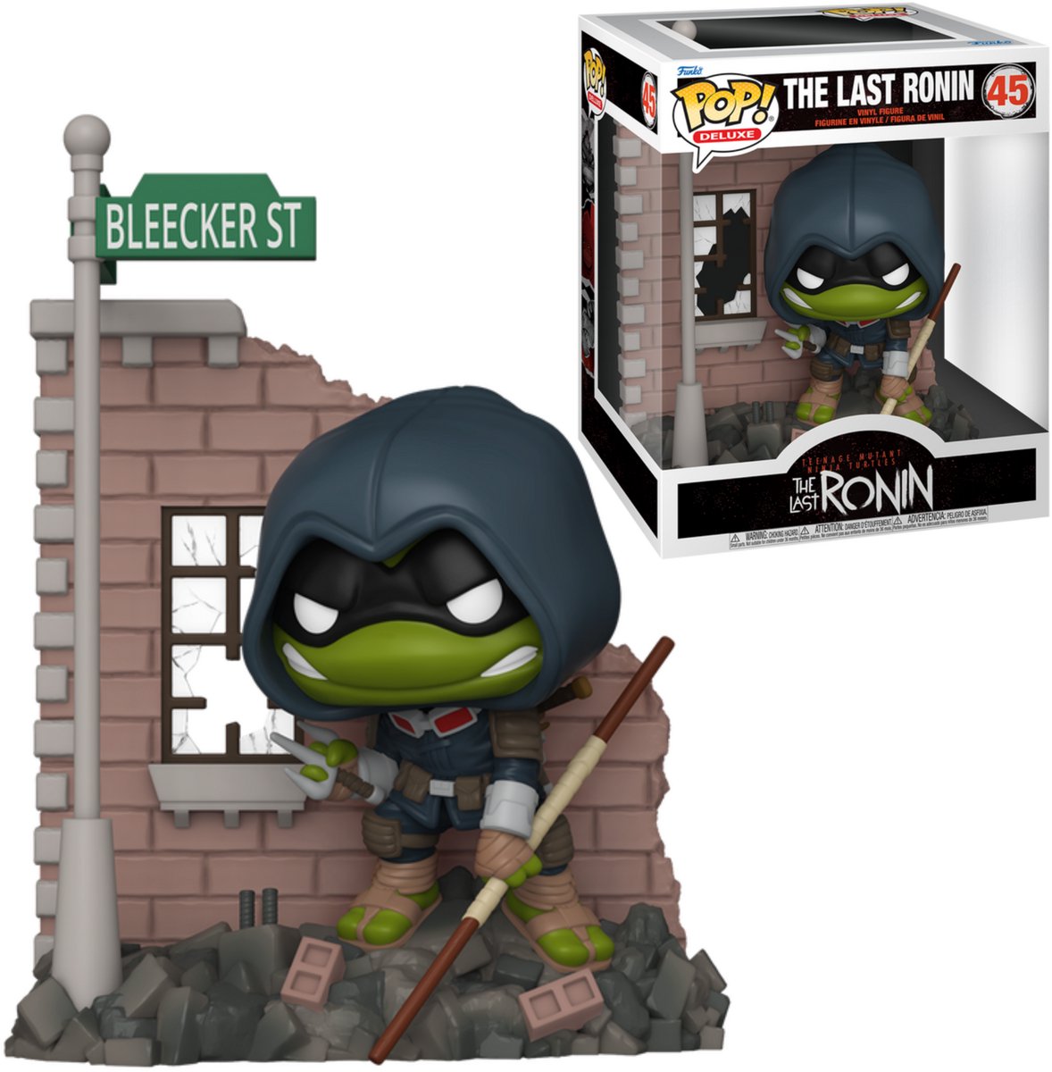 Funko teenage mutant ninja turtles den sidste ronin (pop! deluxe) vinyl figur 45 pop! standard unisex