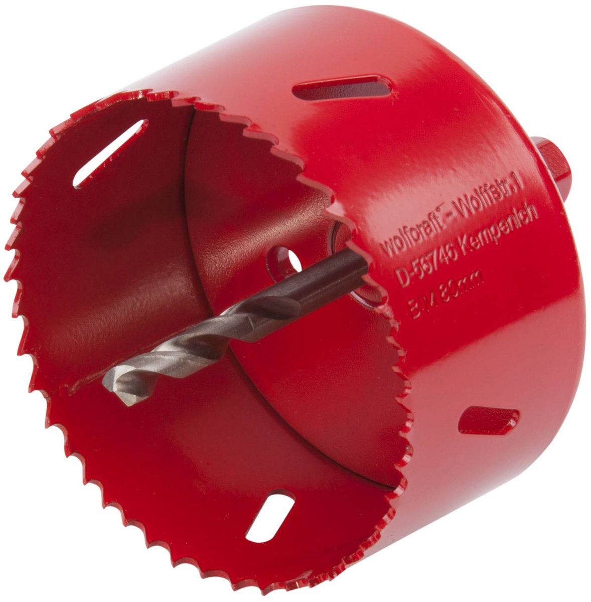 Wolfcraft - hulsav 80mm - bim hulbor 80 mm - 5485000