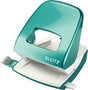 Leitz nexxt wow hulstanser - 2-hullers - huller op til 30 ark - isblå metallic