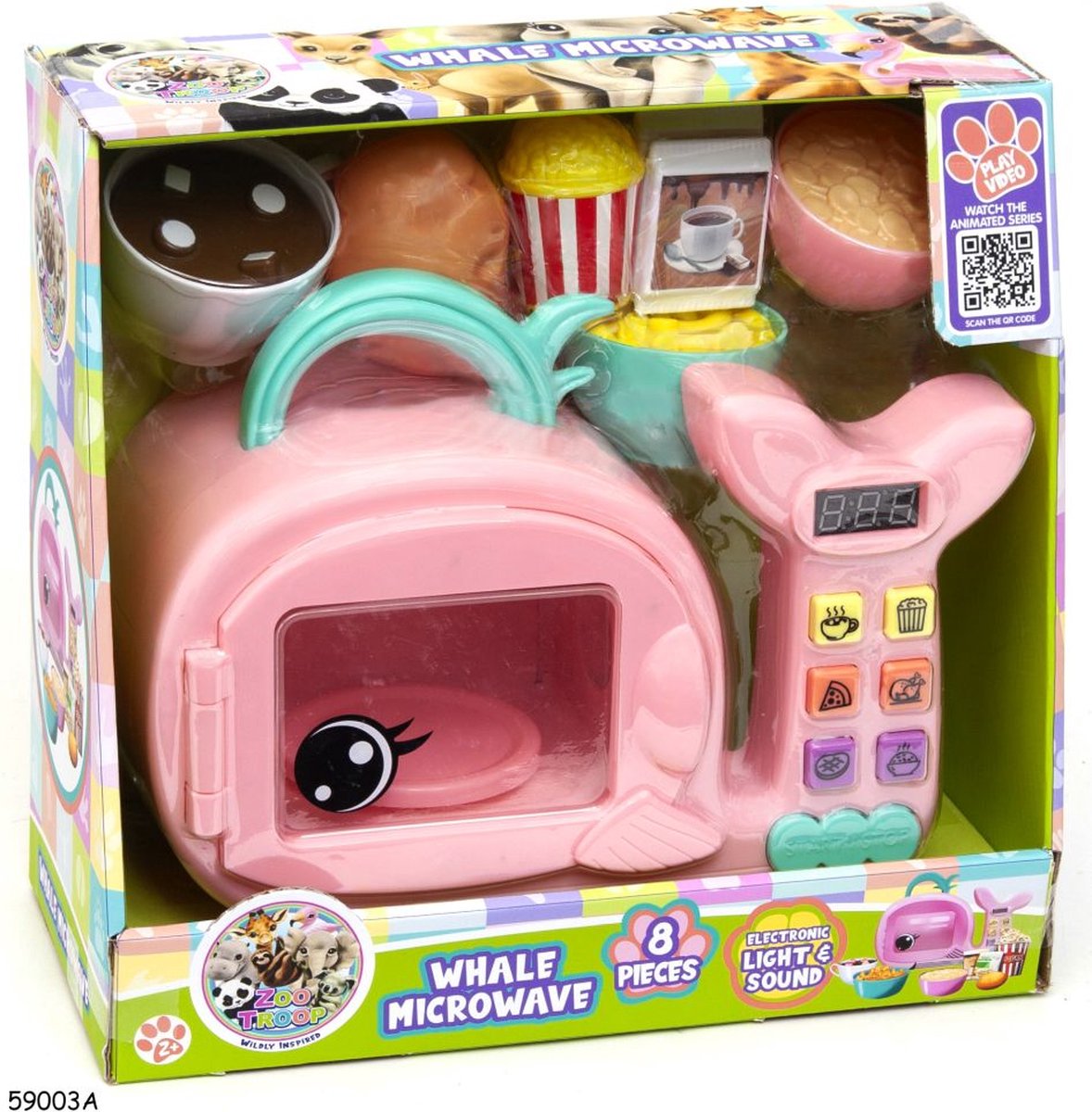 Amuuso zoo troop whale mikroovn.