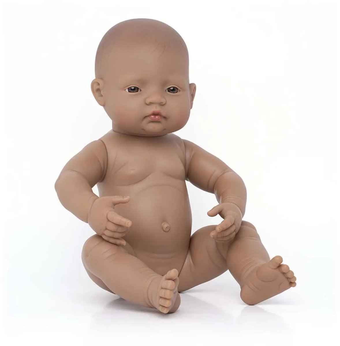 Miniland babydukke - Latin pige 40cm - med vanilje duft - vandtæt - 10 måneder