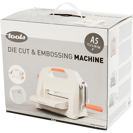 Creativ virksomhed https: www.cchobby.nl die-cutting-and-embossing-machine-a5-sheet-155x210-mm-1-piece