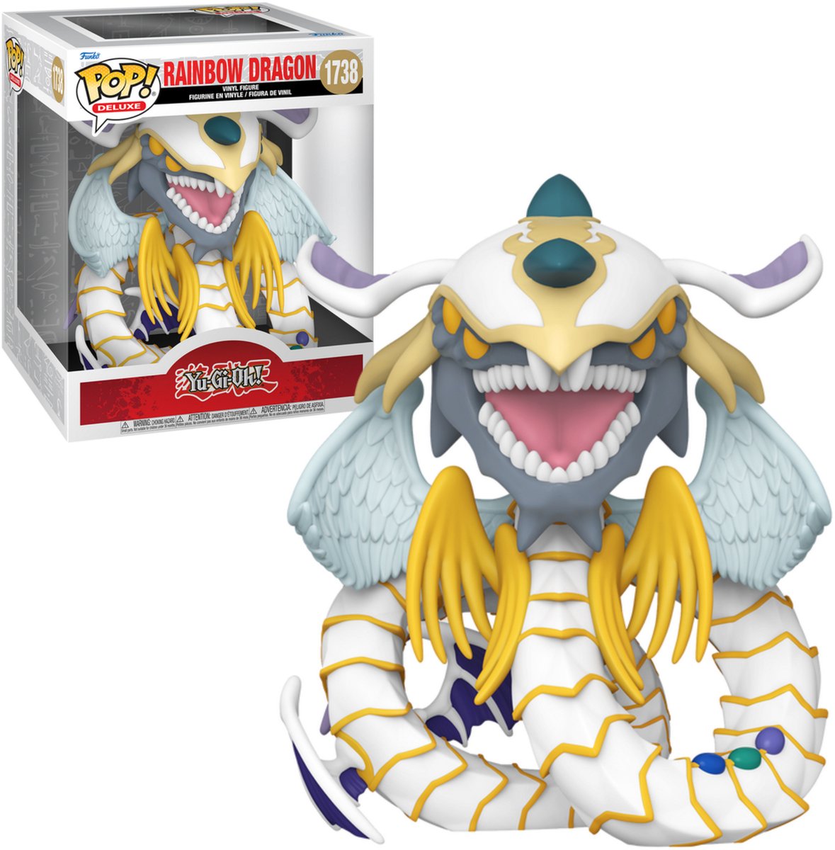 Funko pop! dlx regnbuedrage 6 tommer 1738 yu-gi-oh!