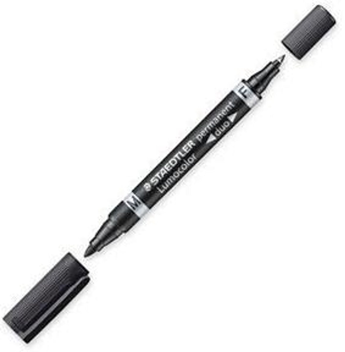 Staedtler permanent highlighter lumocolor 348-9 sort (10 stk.)