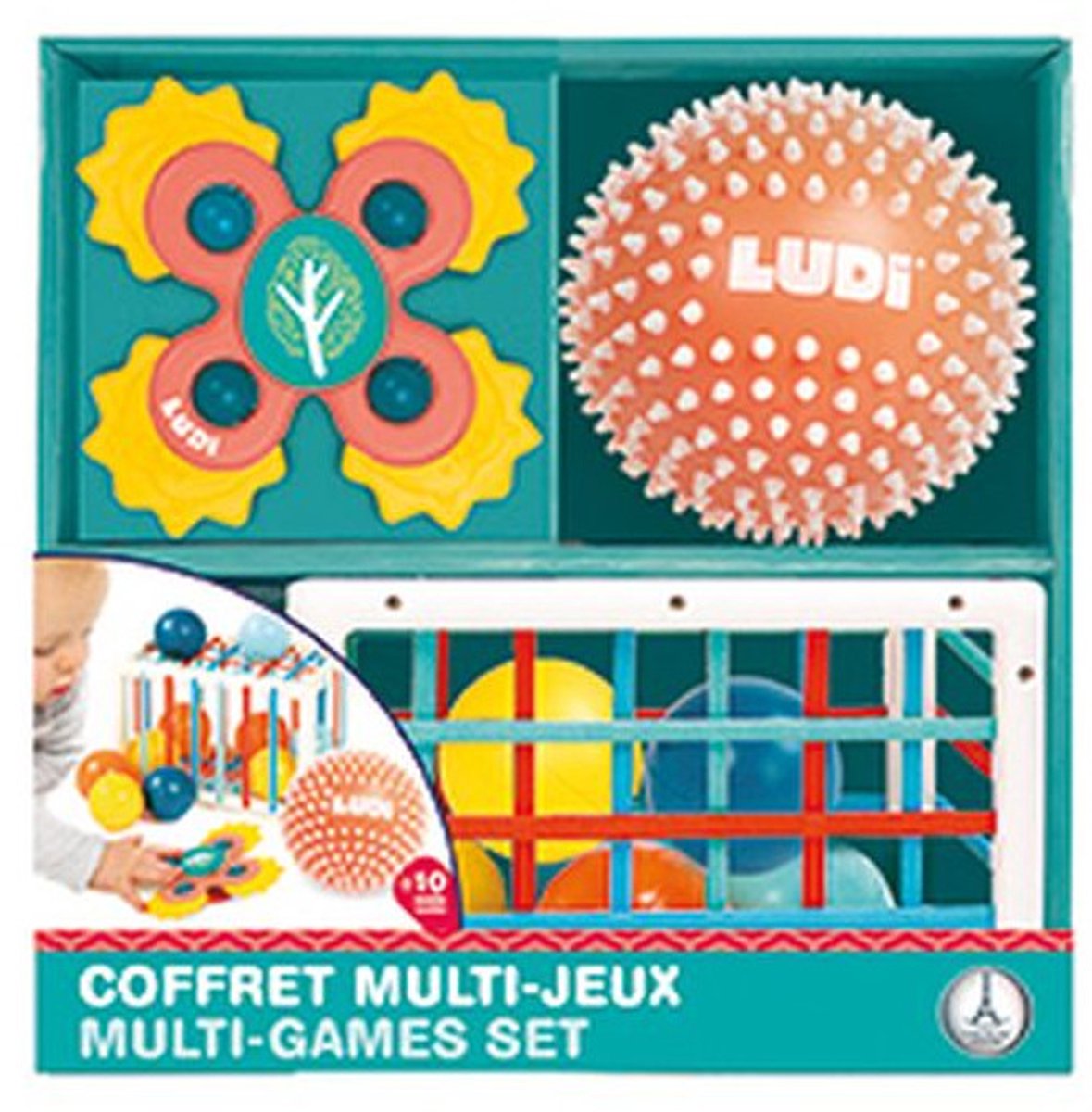 Ludi - multilegesæt - sanselegetøj