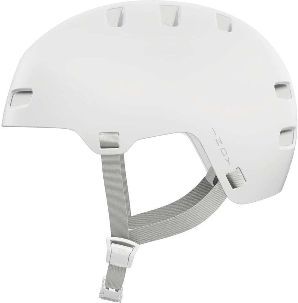 Abus cykelhjelm indy pure white s - 51-55 cm - hvid - velegnet til brug på elcykler - bycykler - 360 g
