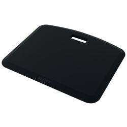 Leitz ergo cosy ergonomische antivermoeidheidsmat - ideaal voor zit sta bureaus - ideaal voor kantoor en thuiskantoor - fluweel grijs