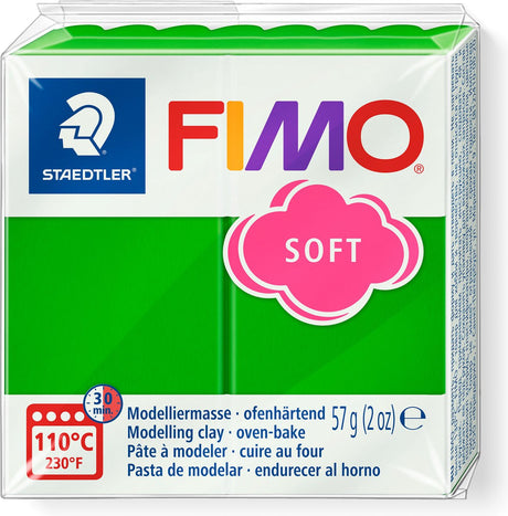 Fimo® blød, tropisk grøn, 57 gr 1 æske