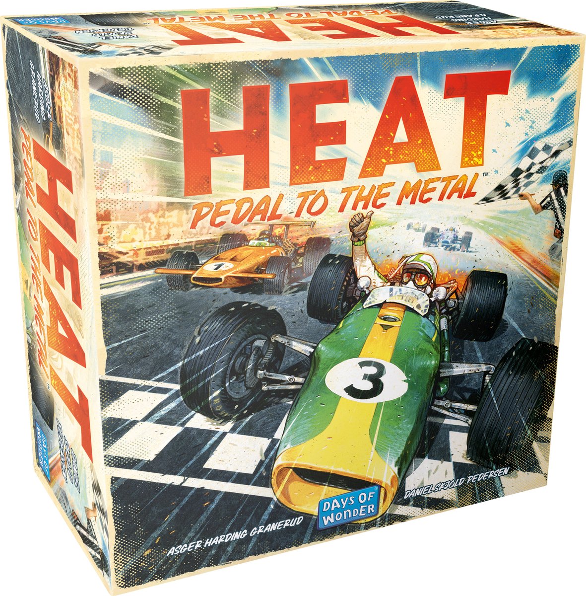 Days of wonder heat brætspil - - for rigtige racerfans - fra 10 år - strategisk brætspil