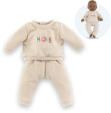 Corolle beige træningsdragt til babydukke, 36 cm