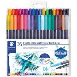 Pensel pen staedtler akvarel ikke permanent farveområde