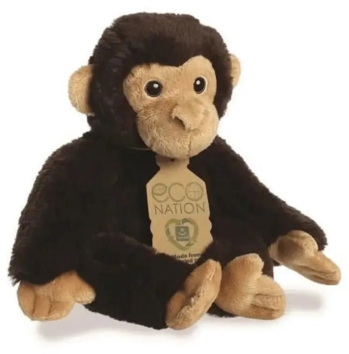 Aurora eco nation chimpanse - krammelegetøj