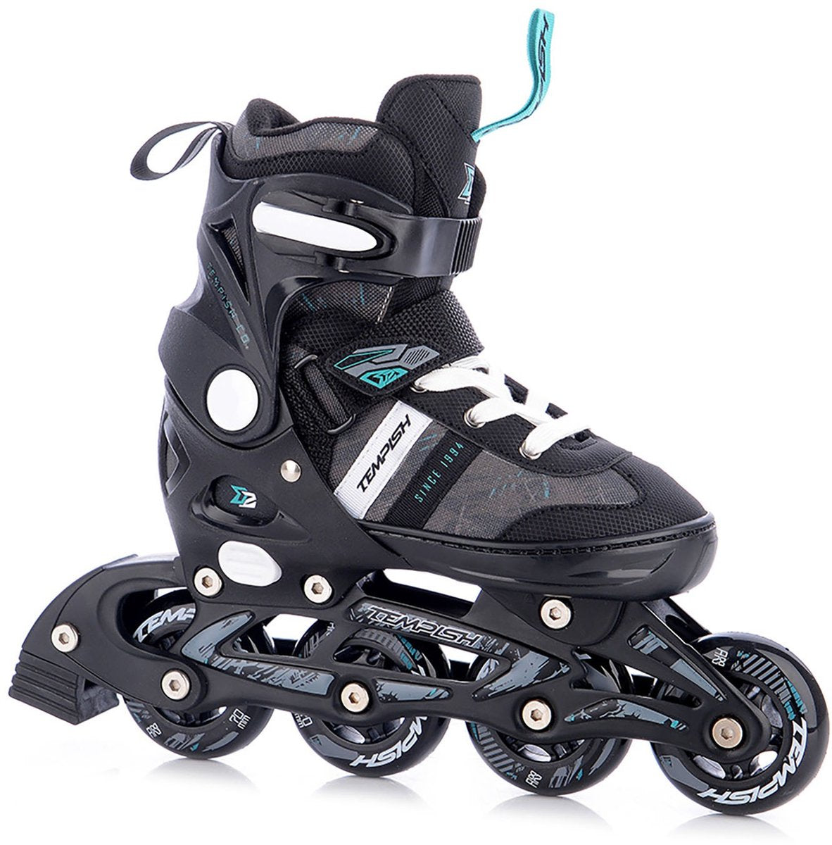 Tempish dasty 2 inline skates - inline skates - justerbar - sort - str. 37-40