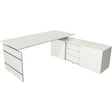 Hjørne skrivebord Kerkmann 11446010 hjørne skrivebord hvid