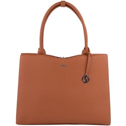 Laptoptaske socha so-midi-cognac kunstlæder cognac