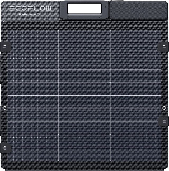 Ecoflow 160w lightweight portable zonnepaneel