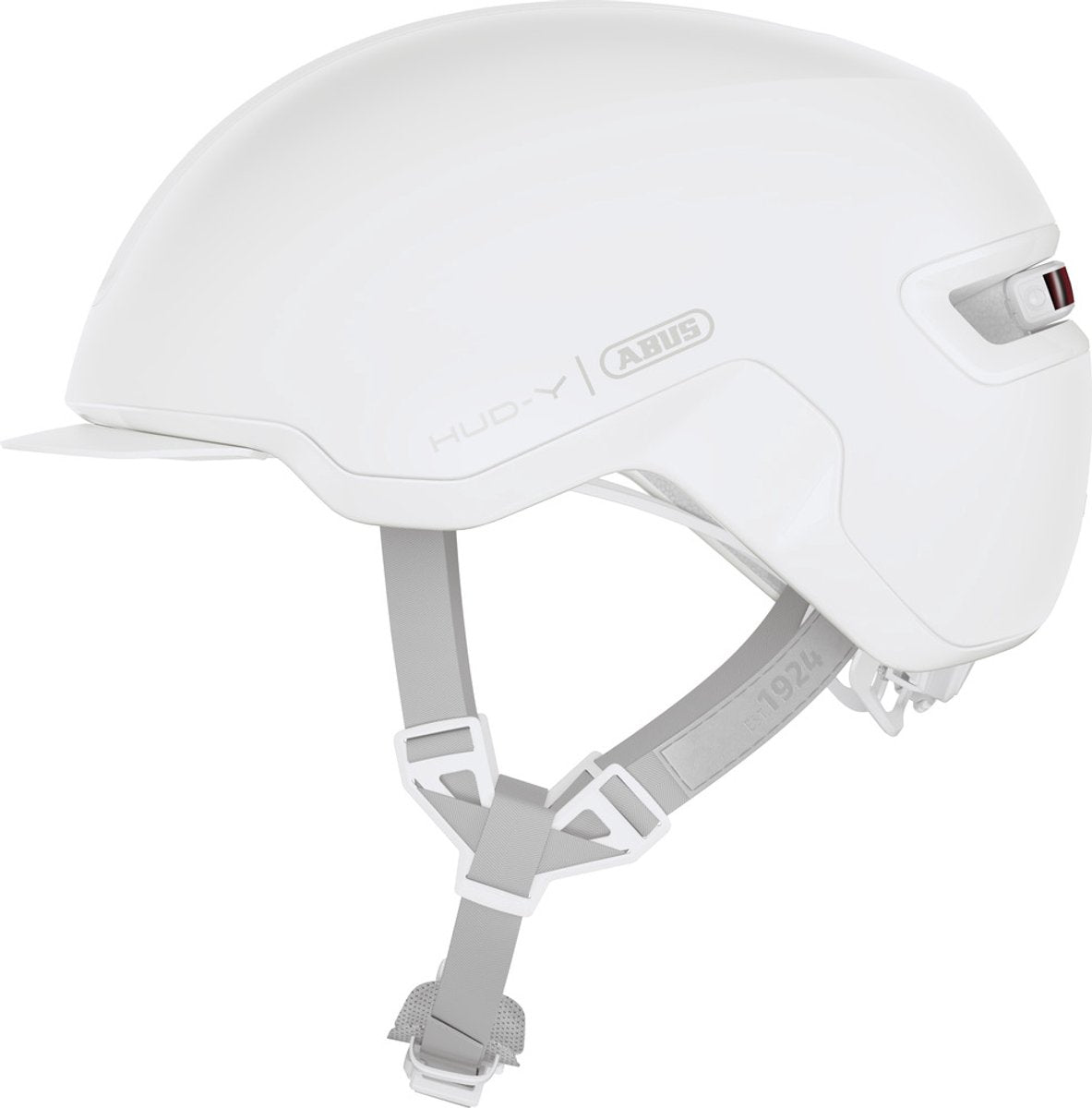 Abus hjelm hud-y ren hvid m 54-58cm
