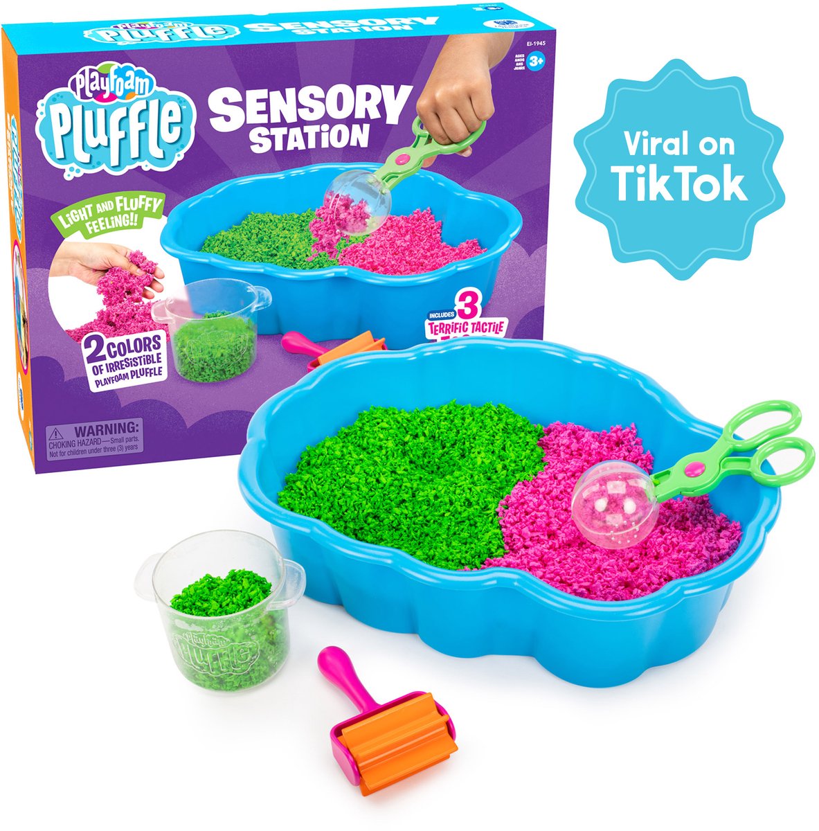 Læringsressourcer playfoam pluffle™ sensorisk station - 3+