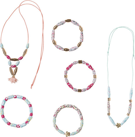 Janod - studie - fremstilling af bijoux smykker - papirperler