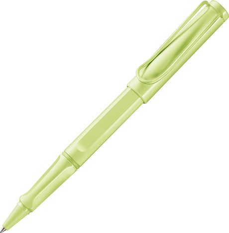 Lamy safari fjedergrøn rullepen - med ergonomisk greb, linjebredde m - hus af robust ASA-plast - med refill m 63 i sort