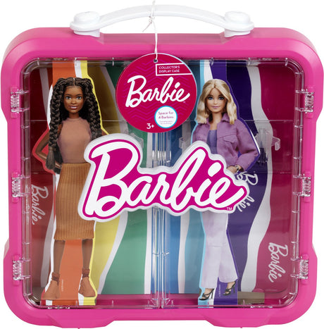 Lille legetøj barbie - display til 4 barbies - inkl. belysning