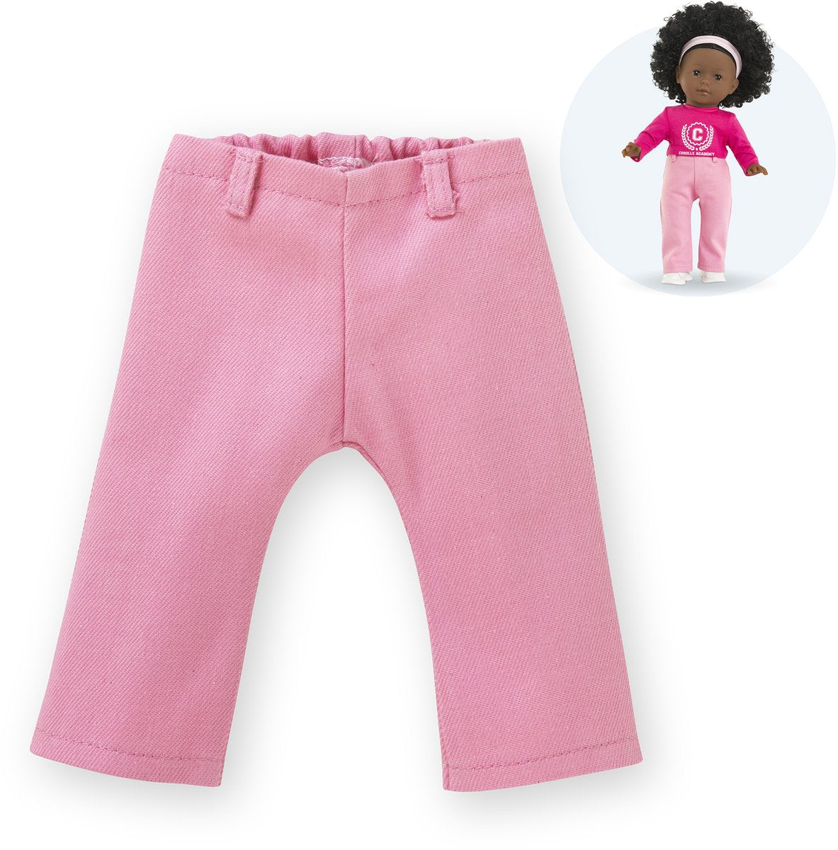 Corolle pink jeans til dukker, 36 cm
