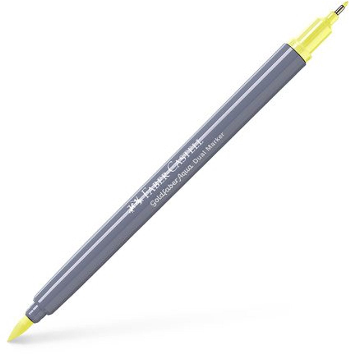 Faber-castell - duo akvarel tusch goldfaber - lysegul blank 104 - pensel 0,6 mm - fc-164604