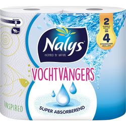Nalys keukenpapier vochtvangers 2 stuks