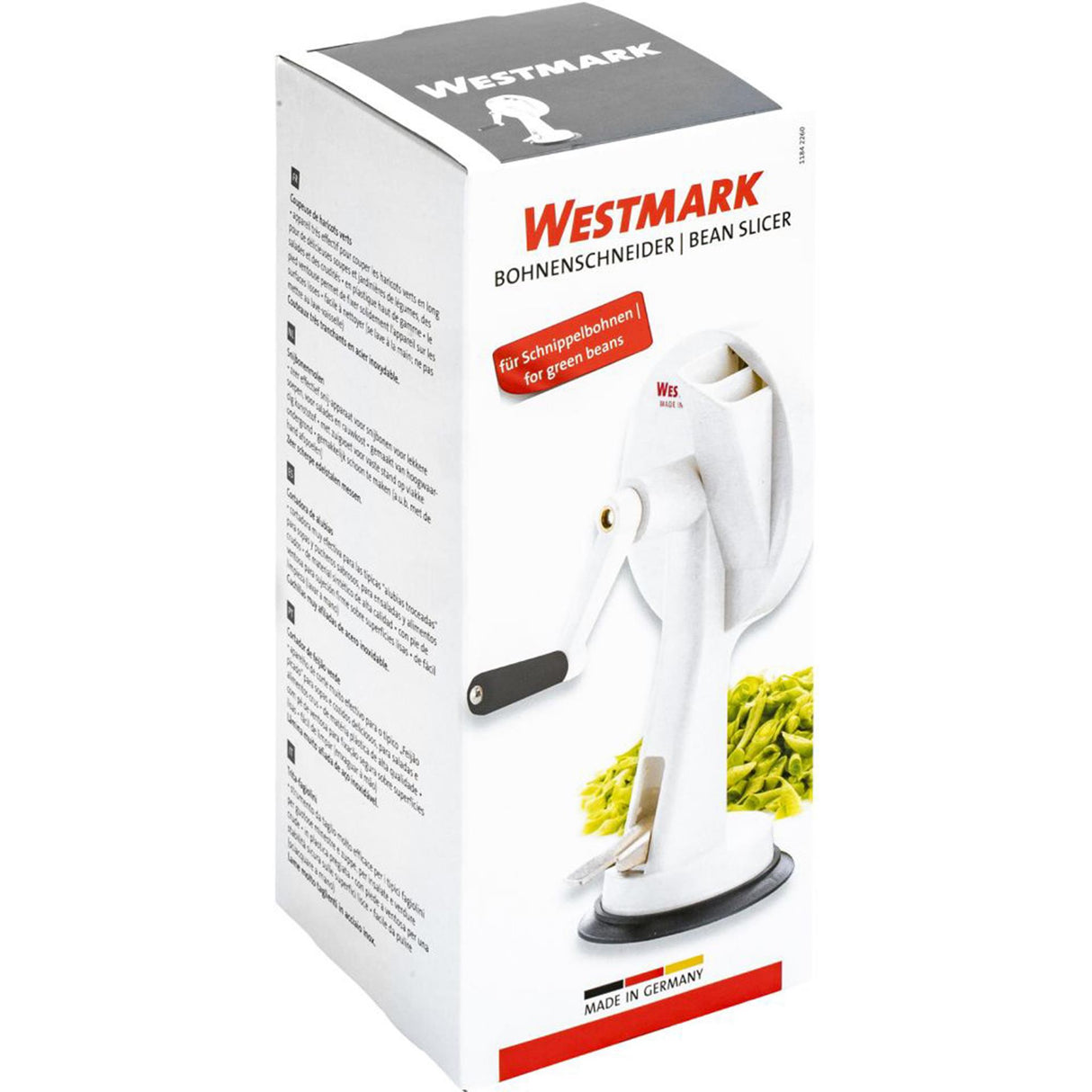 Westmark strengbønnemølle plast rustfrit stål 122x141x220mm