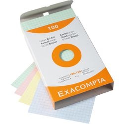 Indekskort exacompta 13272e farveområde papir