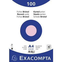 Indekskort exacompta 10336e pink papir