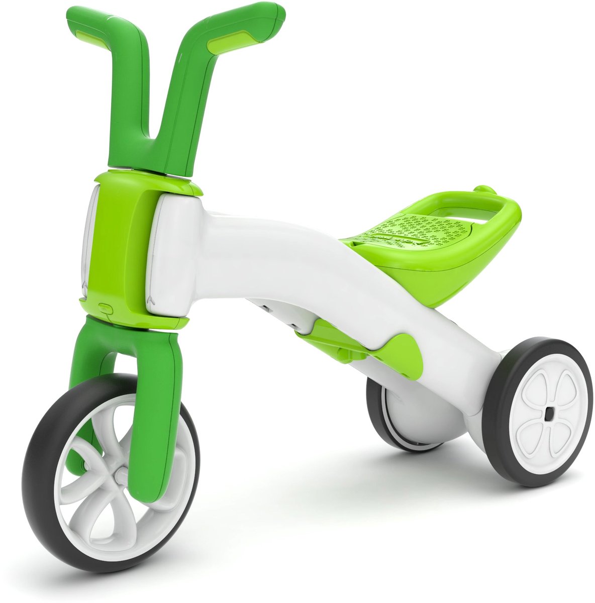 Chillafish bunzi - 2-i-1 trehjulet cykel og balancecykel, 1 til 3 år, grøn