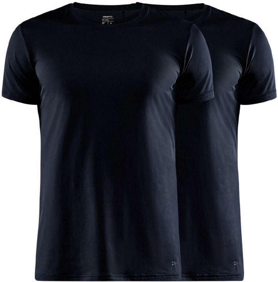 Craft core dry tee multi 2-pack m herre termoskjorte - sort