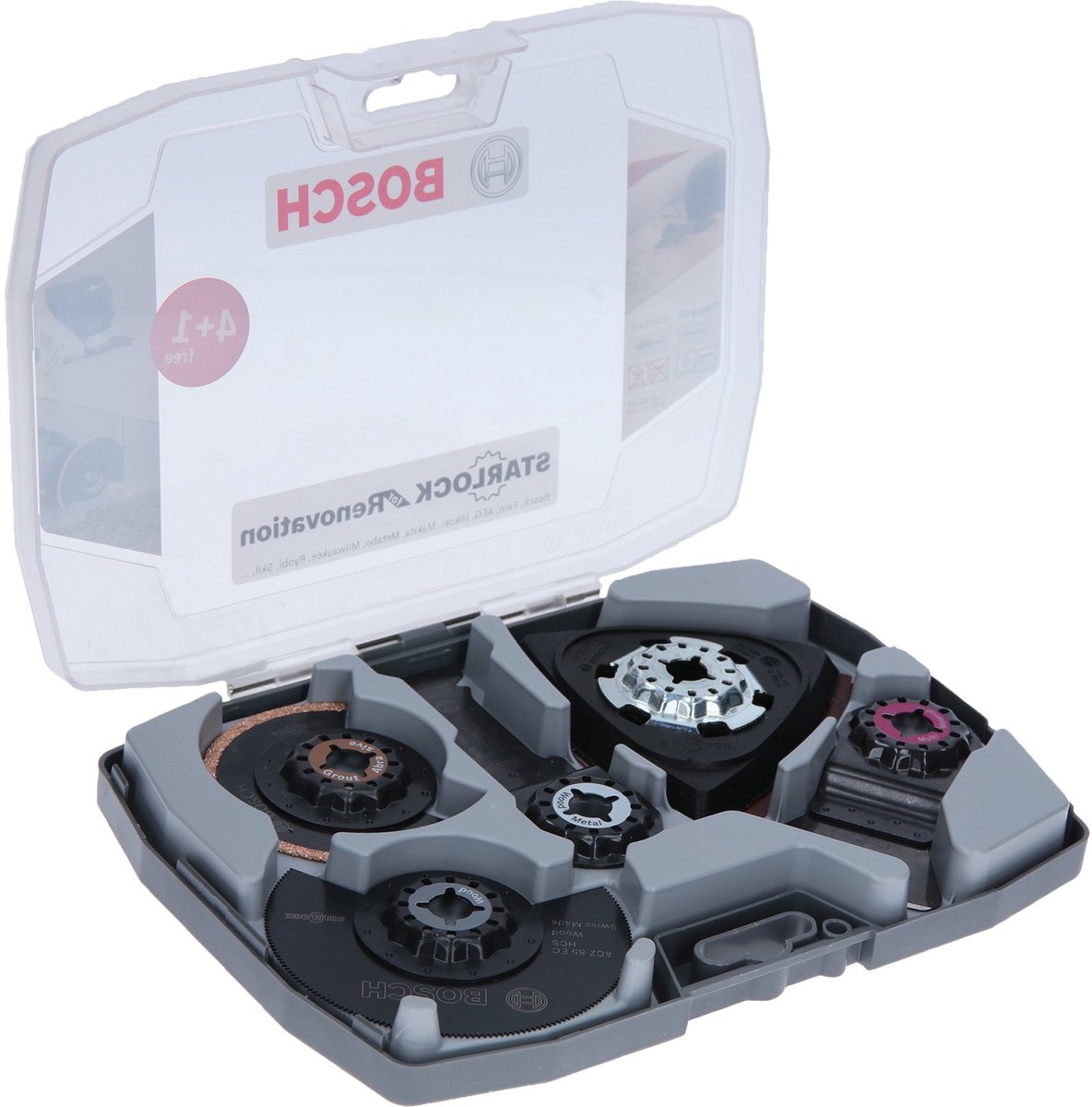 Bosch tilbehør starlock til renovering 4+1 til multiværktøj - 2608664624