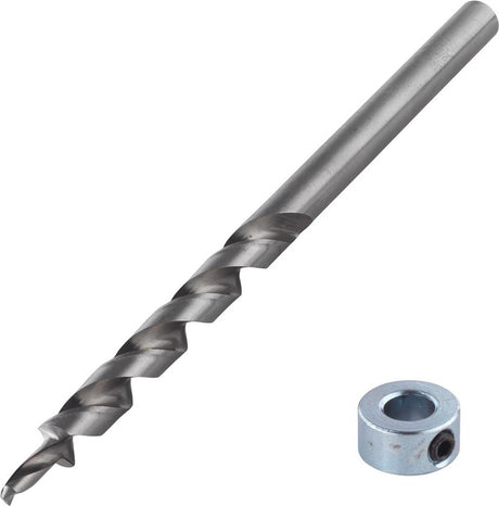 Wolfcraft - trinboresæt til undercover jig 9,5mm - inkl. dybdestop - 2933000