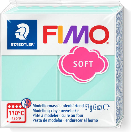 Fimo blød modellering ler 57 g mynte