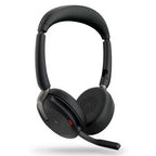Headset jabra 65 flex ms evolve2 stereo zwart