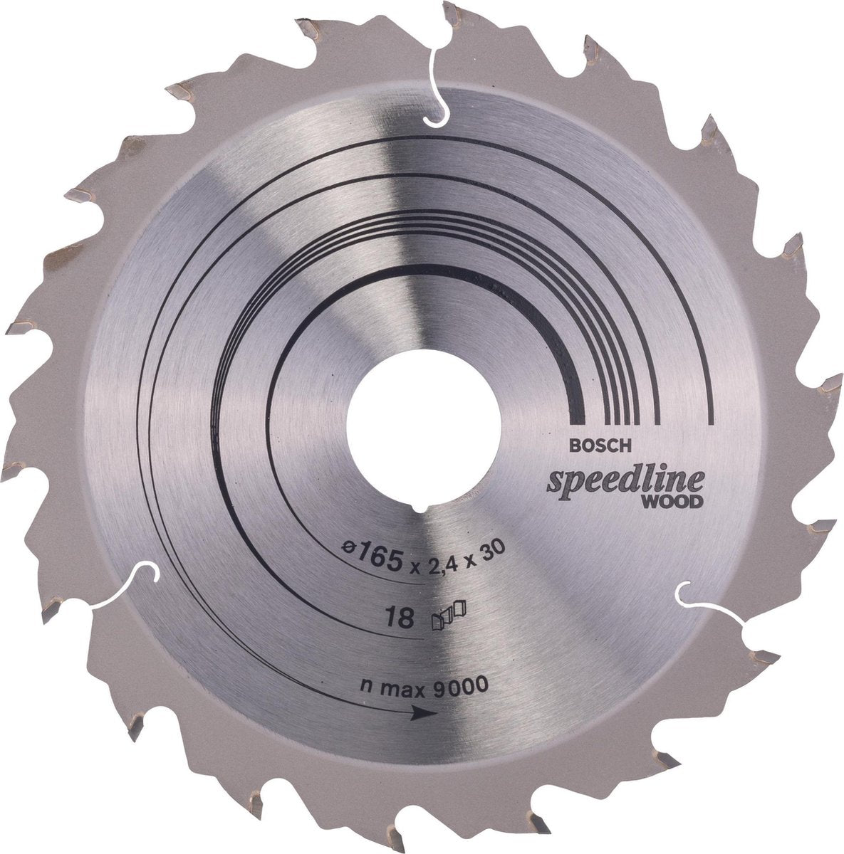 Bosch cirkzb speed 165x30 20x2.4 18t fz wz