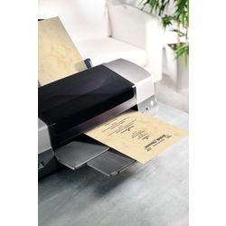 Dekorativt papir Sigel XXL A4 225gsm beige