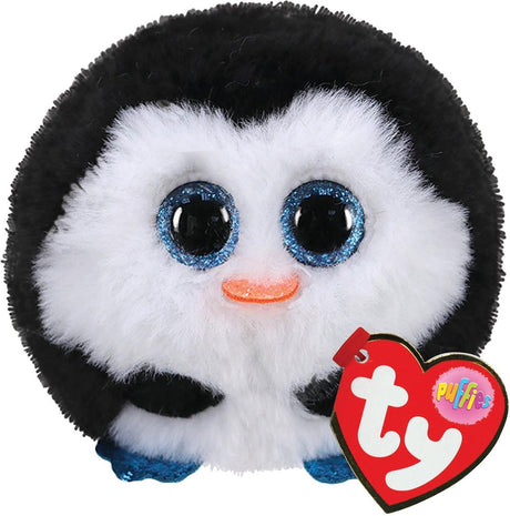 Ty - krammelegetøj - små puffies - waddles pingvin - 10cm