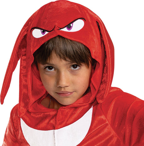 Disguise Knuckles Sonic Jumpsuit Classic S 5-6 år