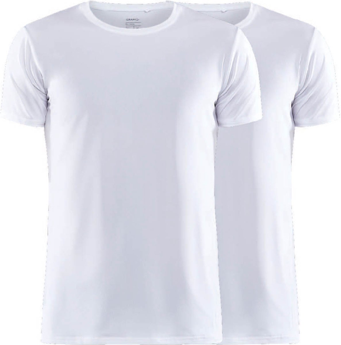 Craft core dry tee multi 2-pack m herre termoskjorte - hvid
