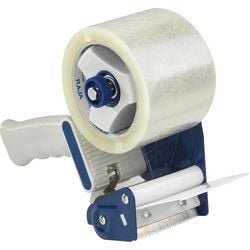 Tapeholder raja deco75 blå stål, plast