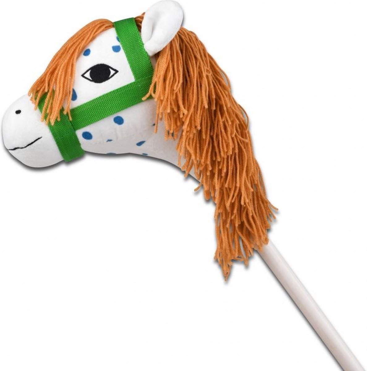 Micki Pippi Langstrømpe hobbyhest Hvid