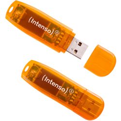 Usb-stick intenso 3502492 64 gb oranje