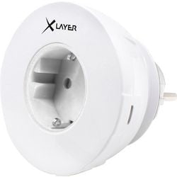 Oplader xlayer 217676 hvid 90 mm (d)
