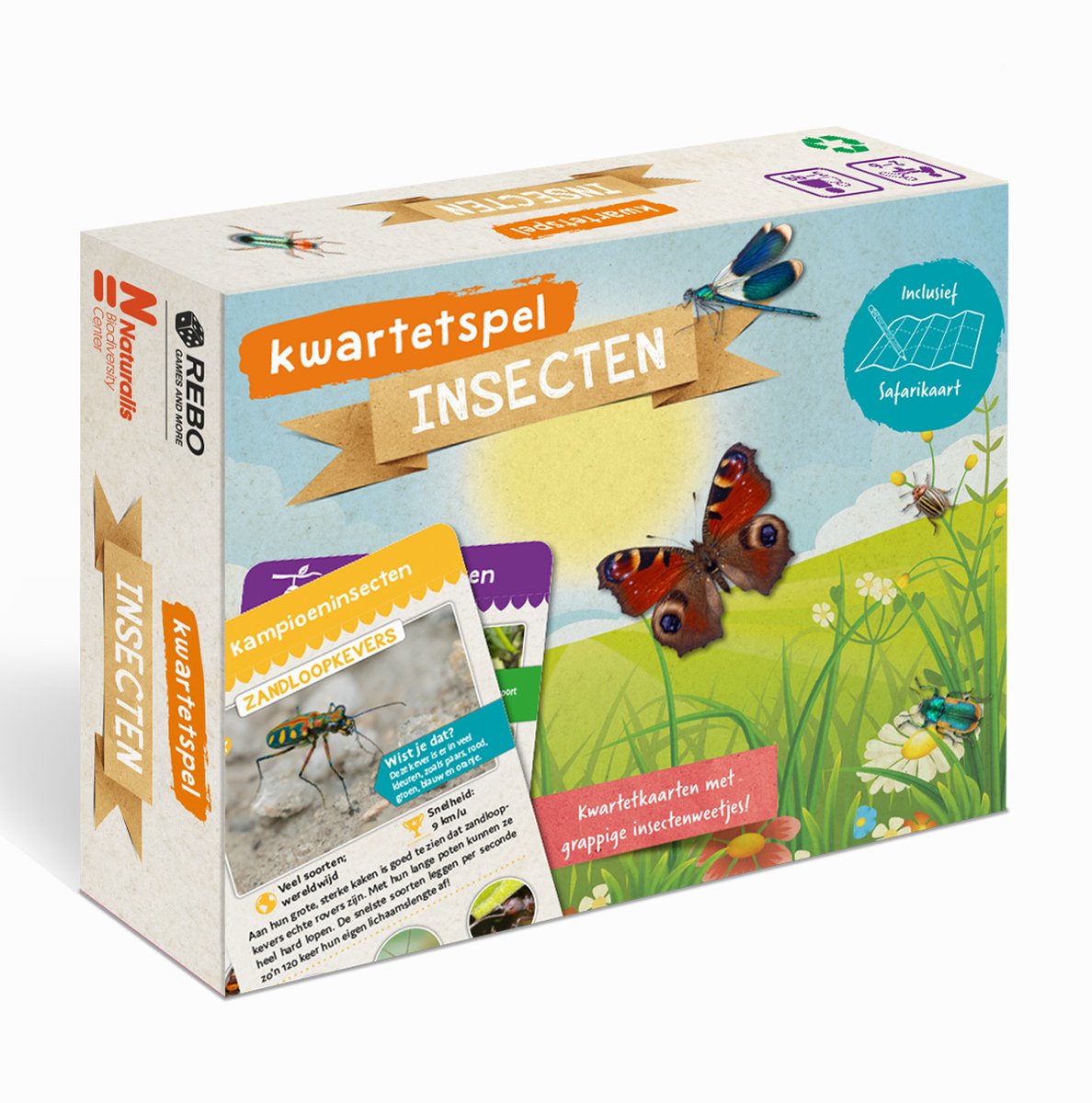 Rebo kvartet spil insekter